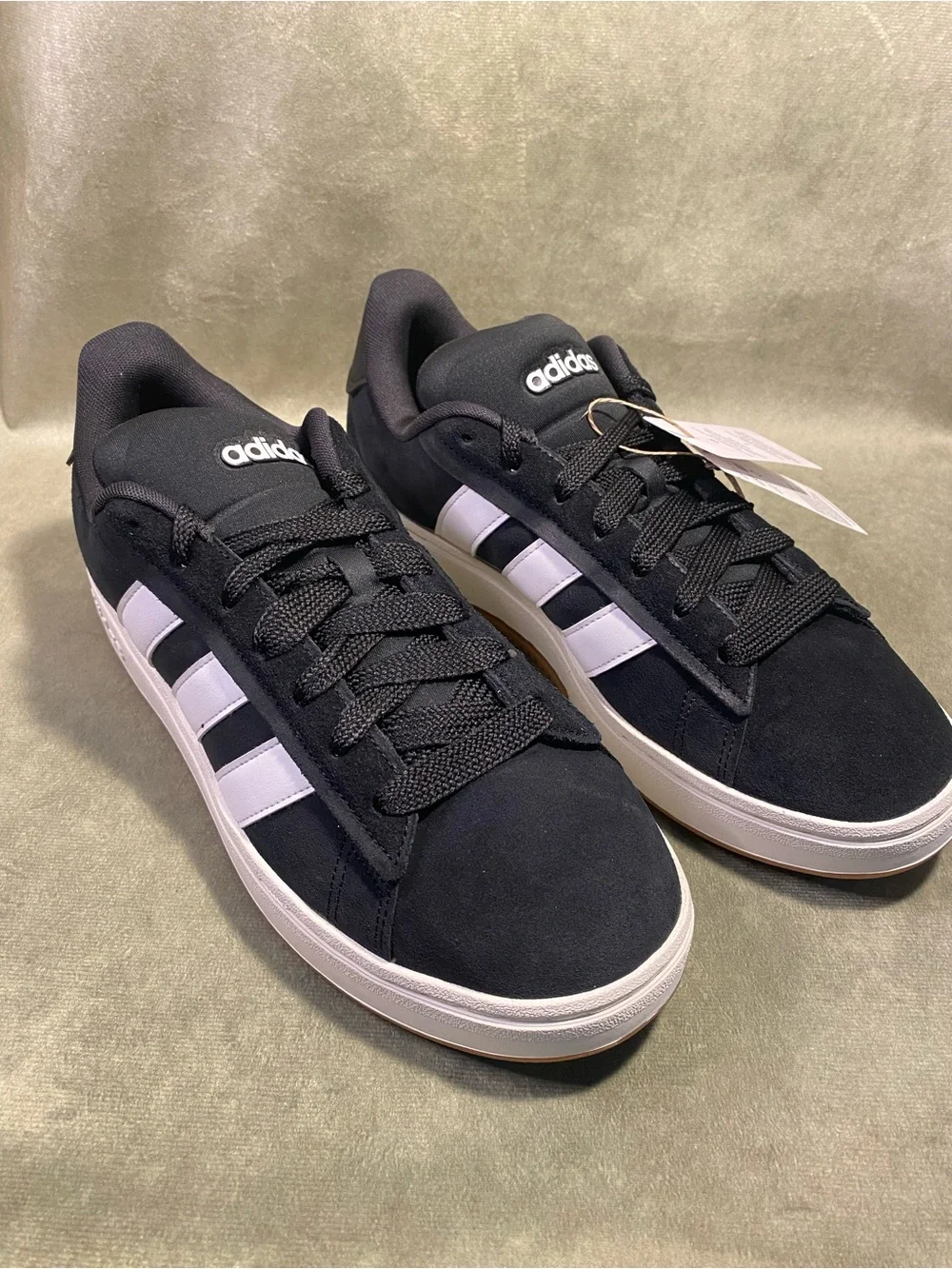 adidas Black & White Classic Skate Sneakers